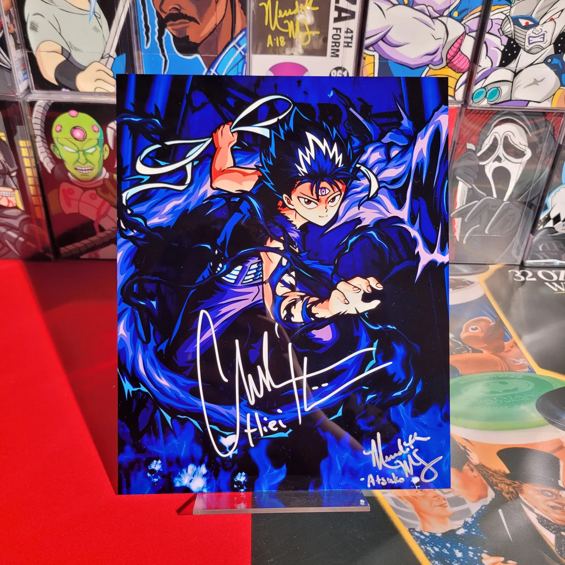 Signed Hiei Metal Print